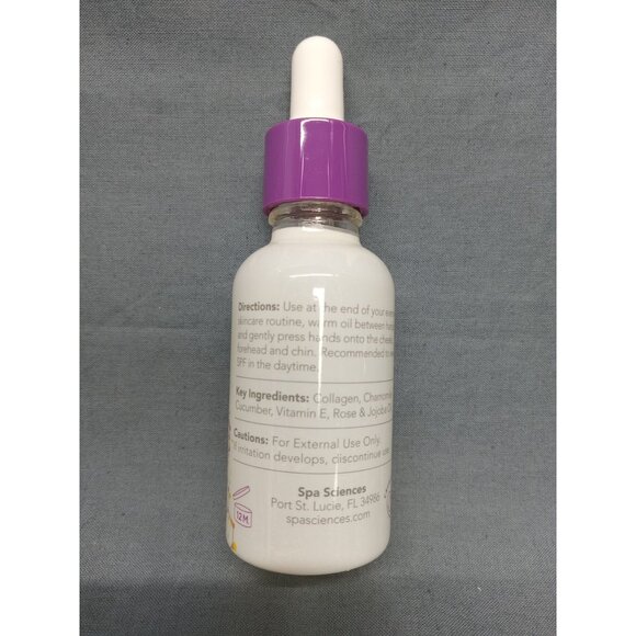 Spa Sciences Glow Facial Oil, Wrinkle Minimizer Skin Smoother 30mL NEW IN BOX! - Picture 8 of 10